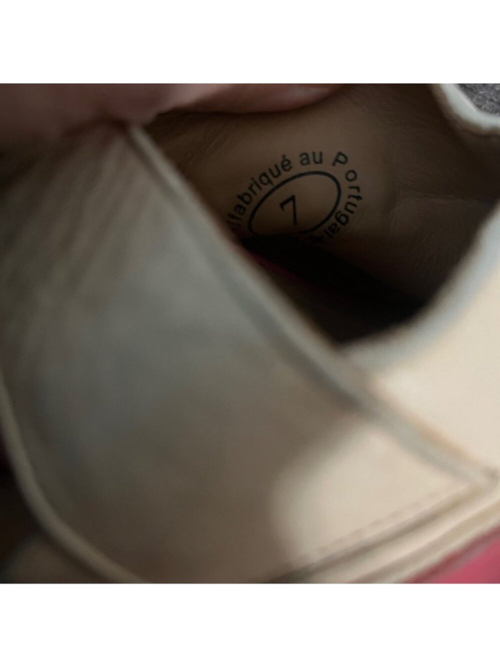JOHN FLUEVOG Prepare Advisor Platform Slingback Heels in Pink, Ivory and Grey L - Picture 5 of 10
